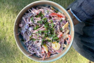 Coleslaw with Vegan Mayo - Health Nut